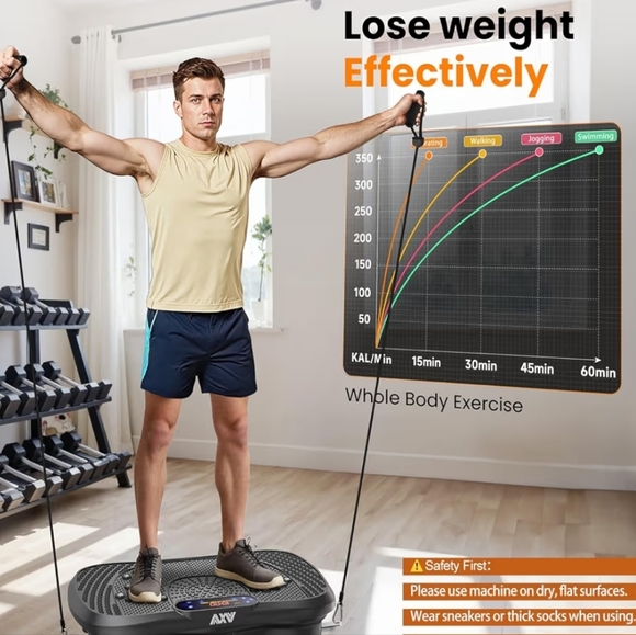 AXV Vibration Platform Fitness Machine - Picture 4 of 6